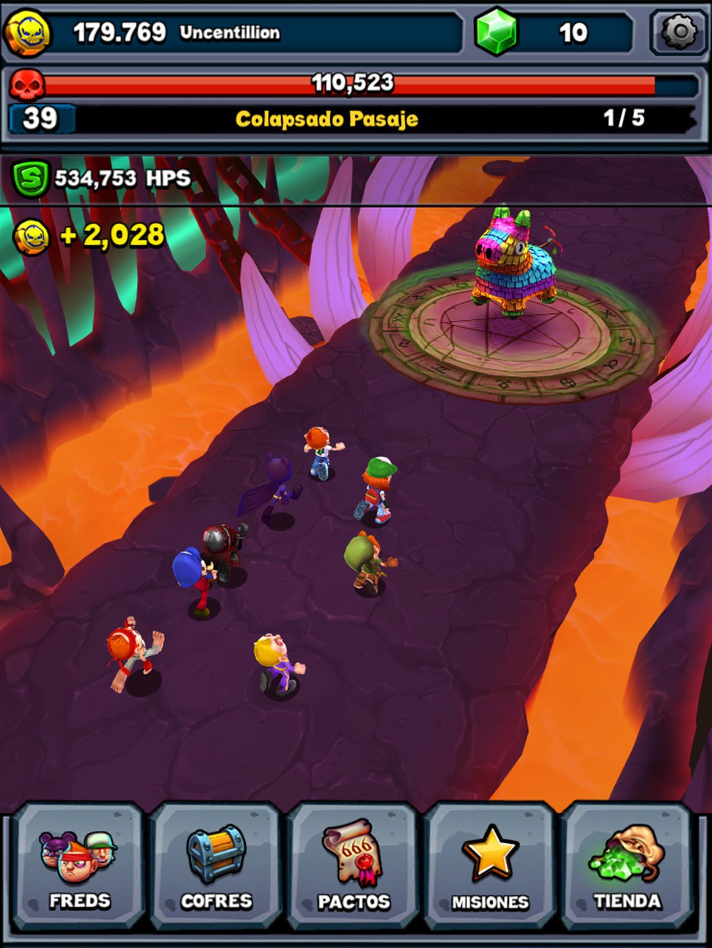 Clicker Fred Game Screenshot