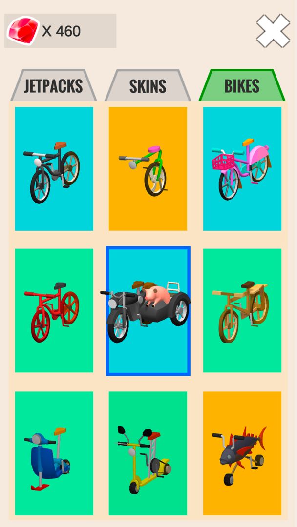 自行車跳躍: 成為瘋狂的BMX車手遊戲截圖