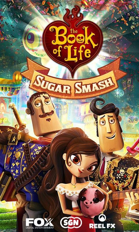 Screenshot of Sugar Smash: Book of Life