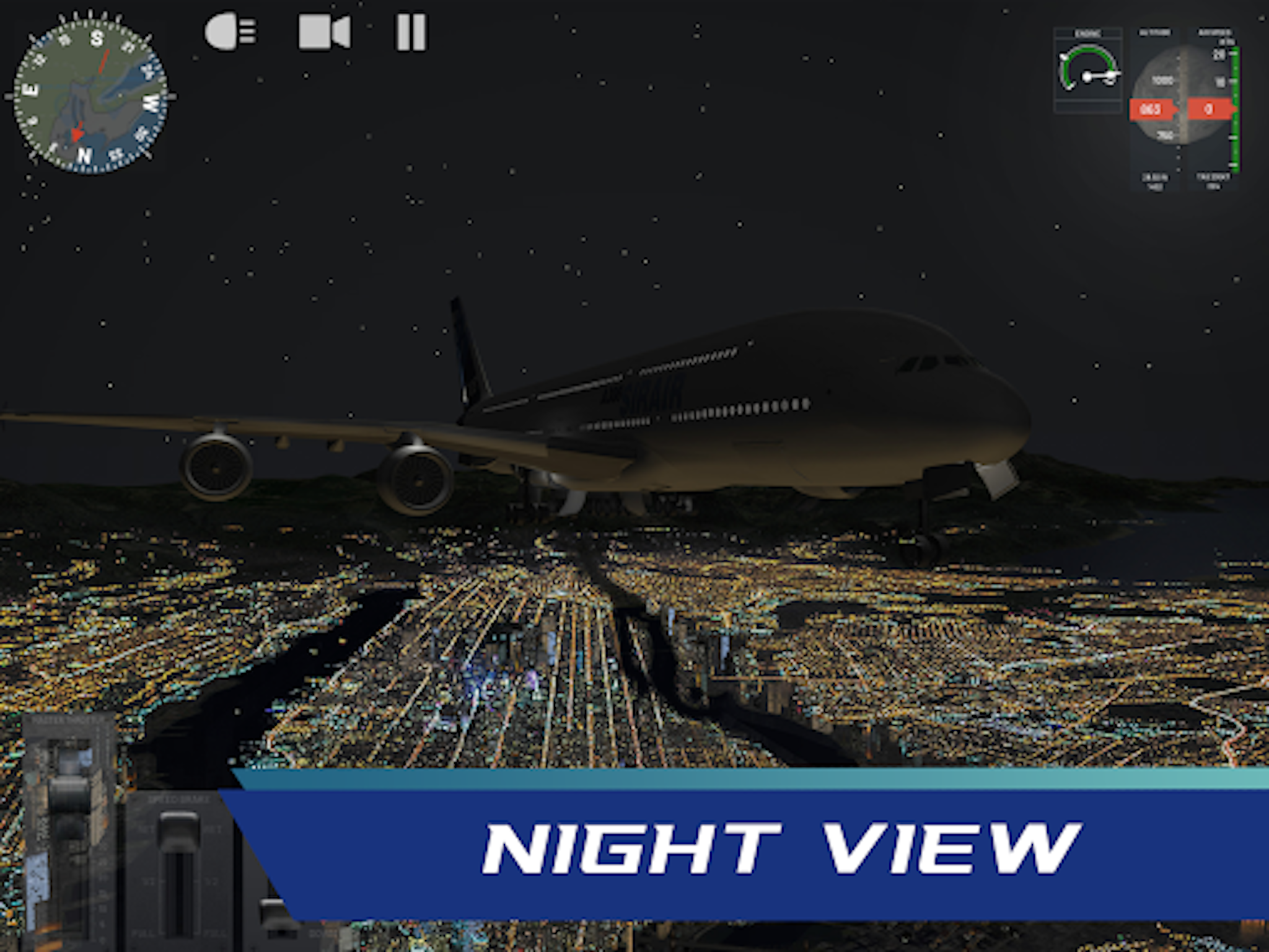 Flight Simulator : Plane Game Game Screenshot