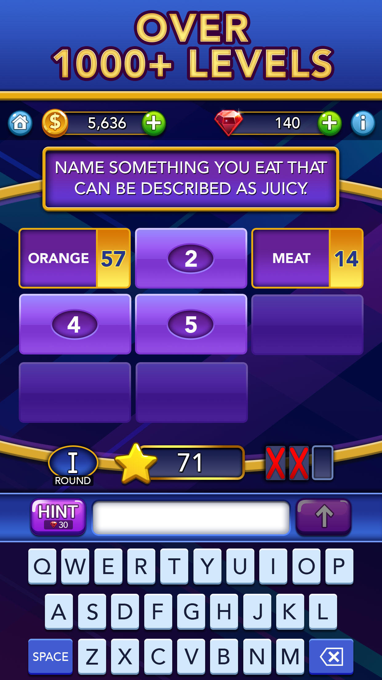 Fun Frenzy Trivia Play Offline Game Screenshot