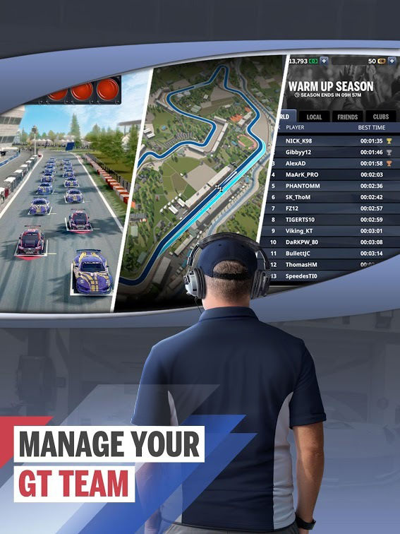 Screenshot of GT Manager