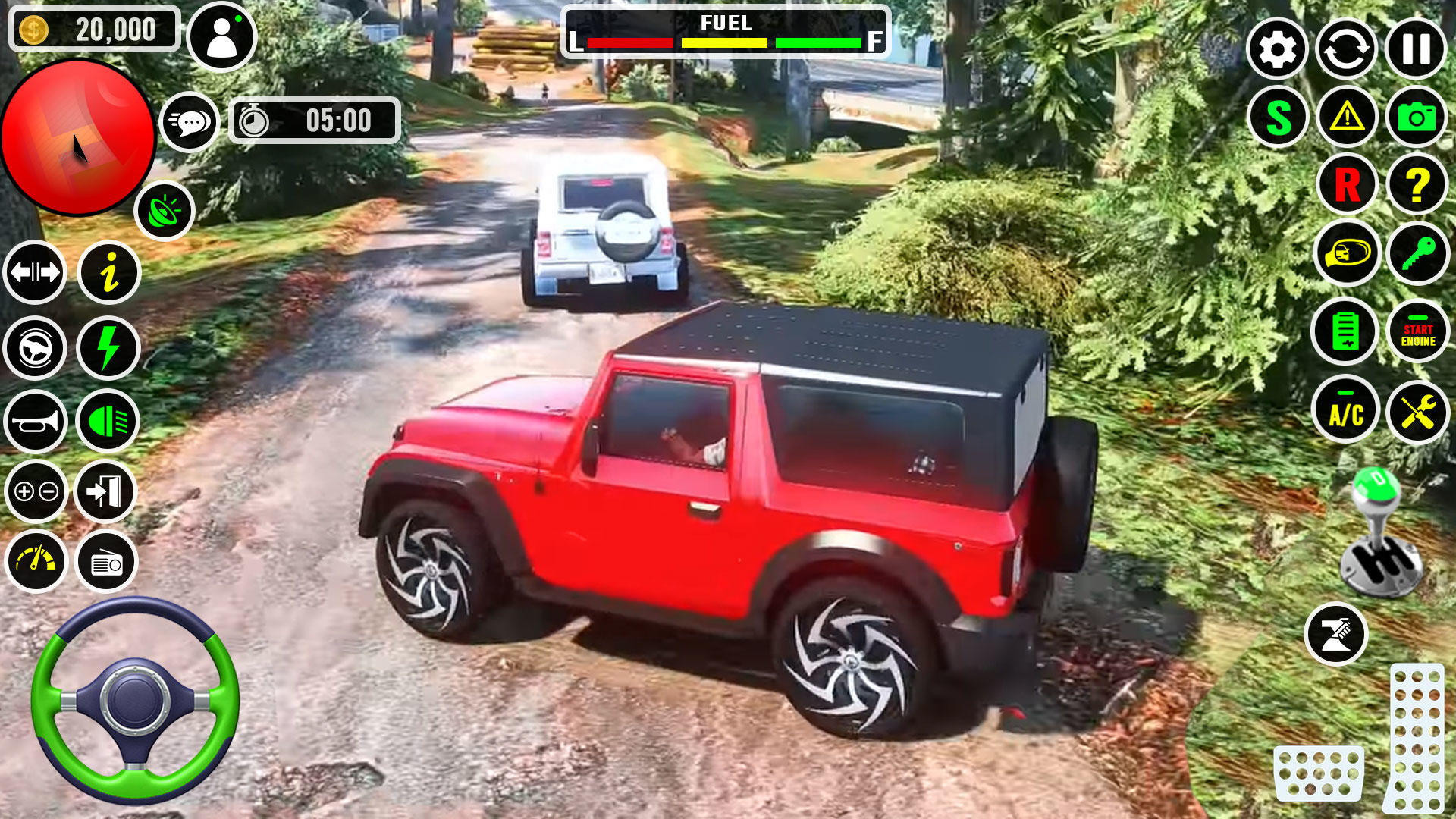 Offroad Jeep 4x4 Jeep Games ภาพหน้าจอเกม