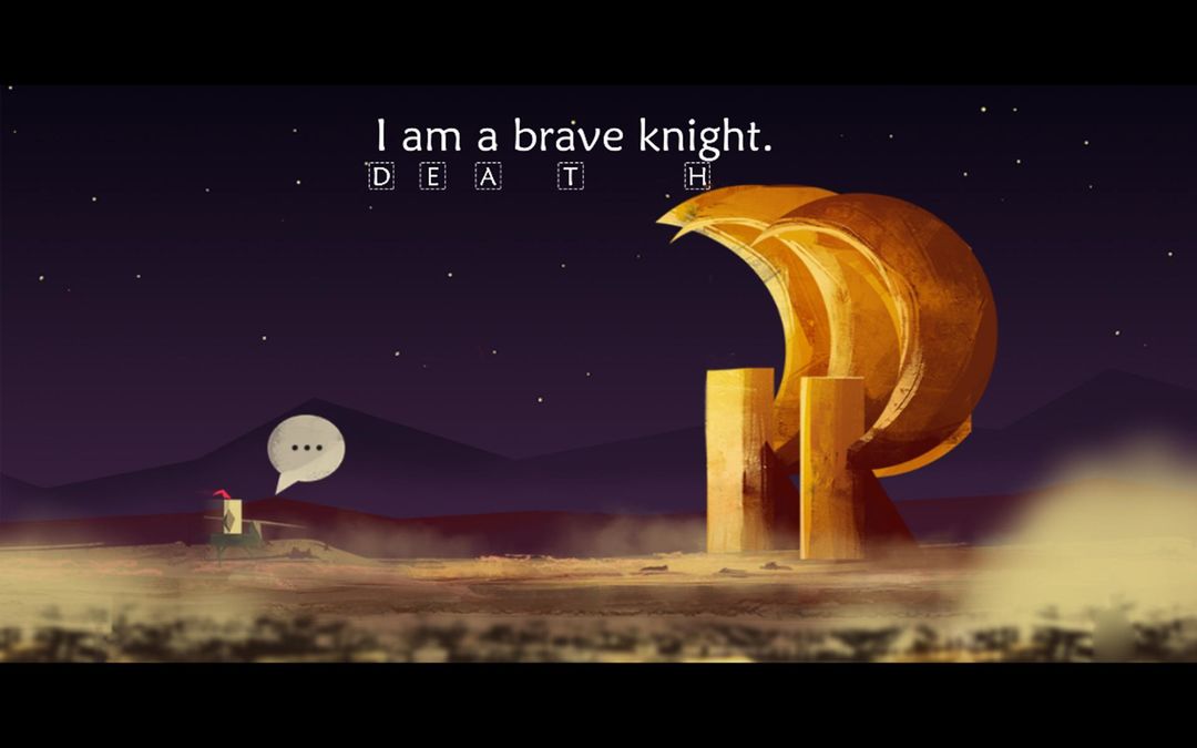 Screenshot of I am a brave knight