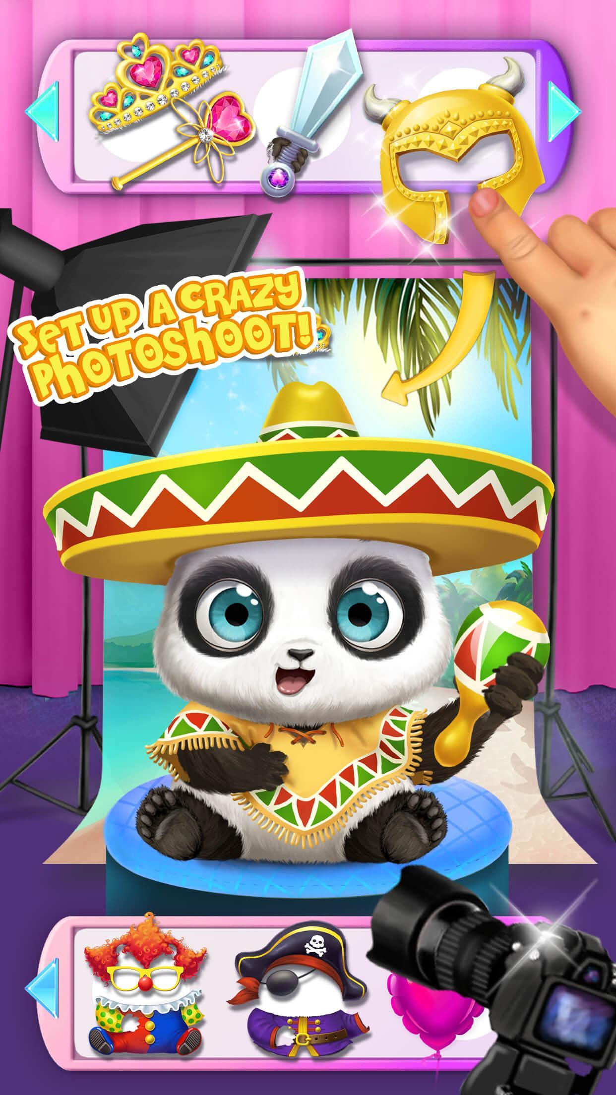 Panda Lu Baby Bear City Game Screenshot