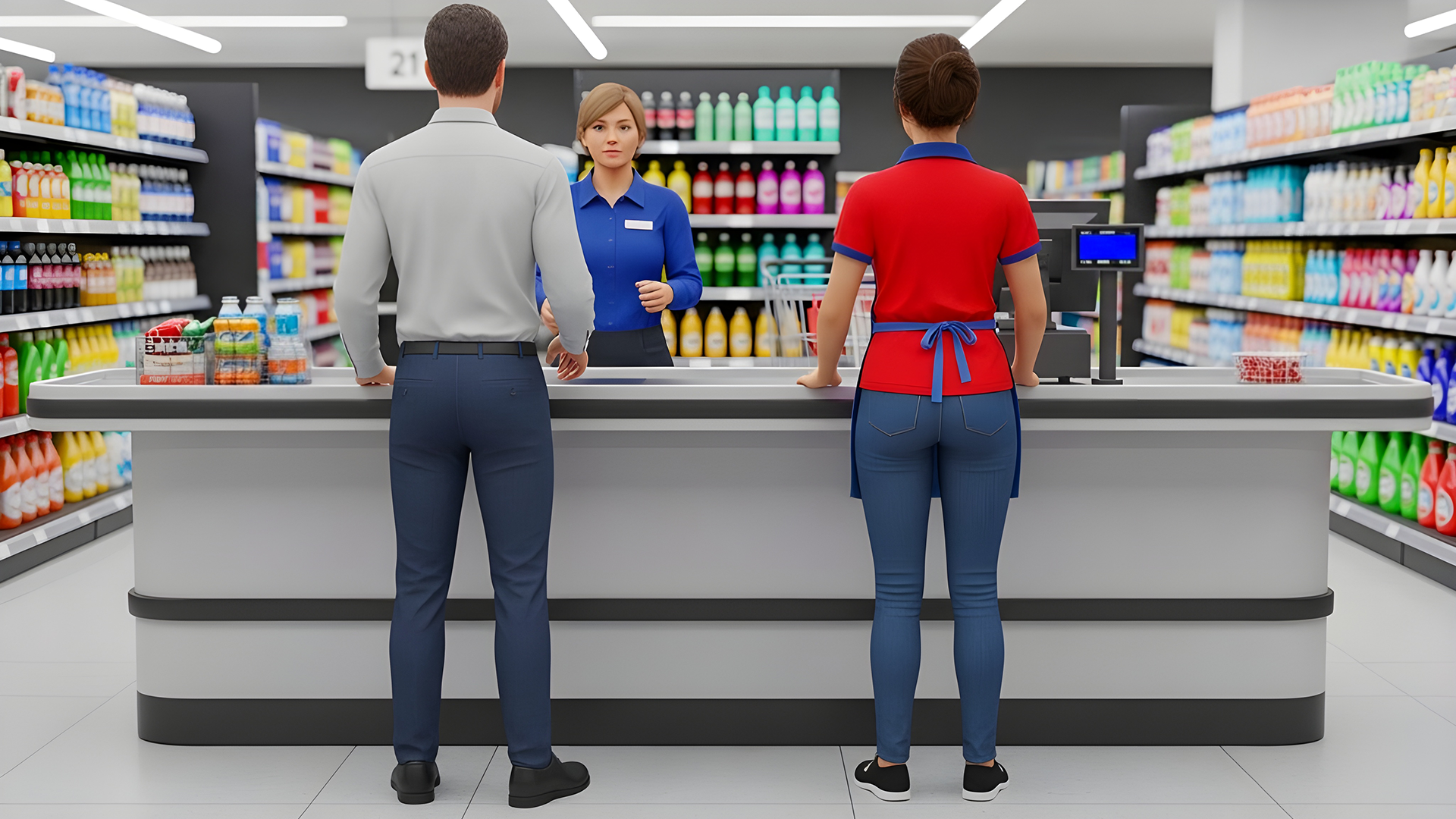 Manage Your Own Supermarket Game Screenshot