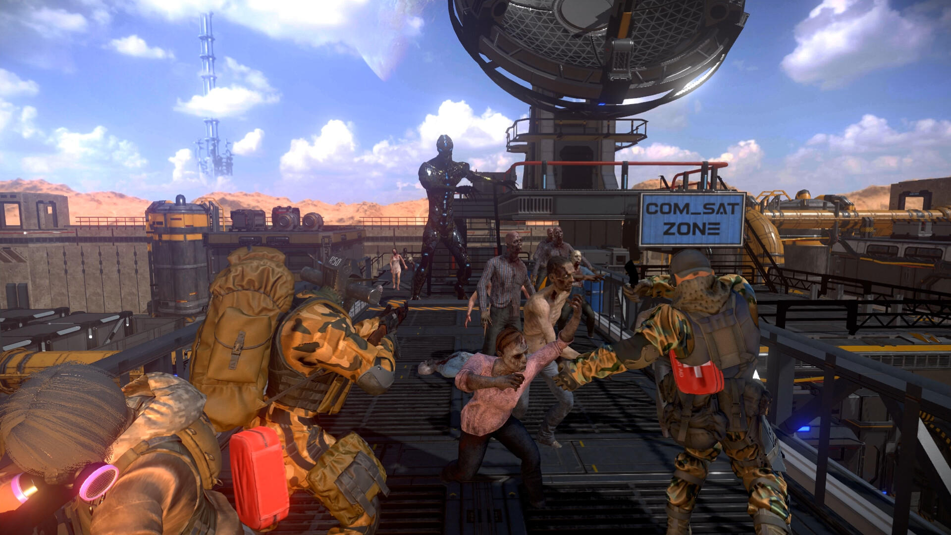 Zombie War:New World Game Screenshot