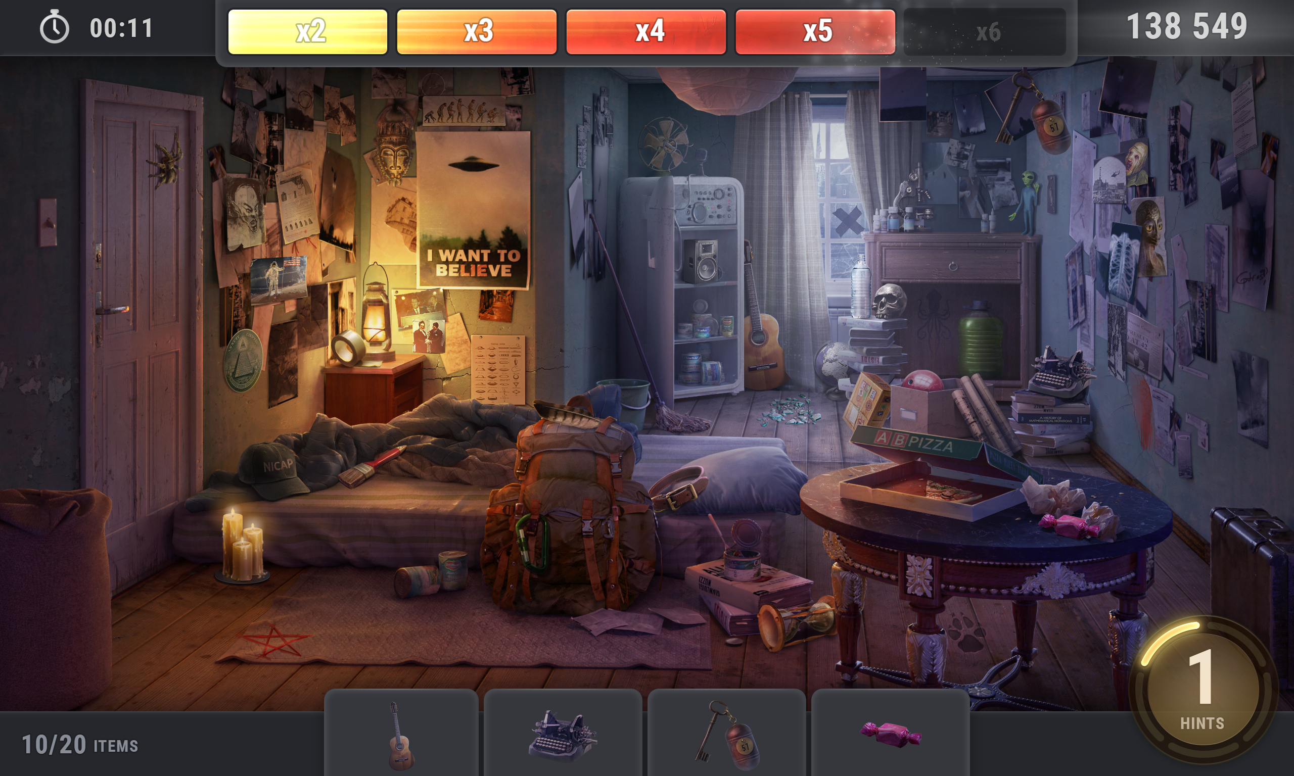 The X-Files: Deep State - Hidden Object Adventure 게임 스크린샷