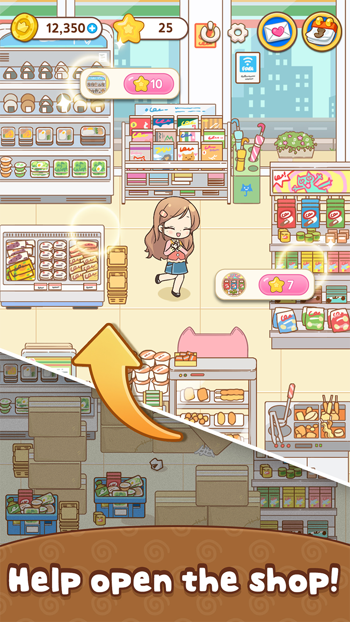 Sorting Queen Game Screenshot