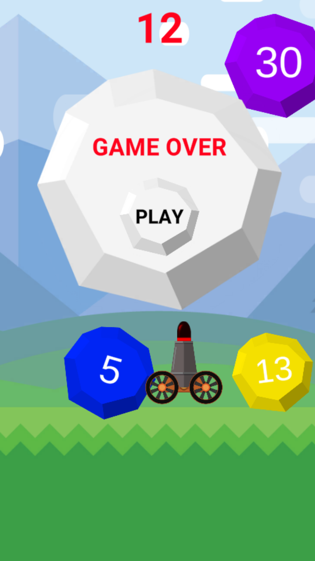 Скриншот игры 2D BALL BLAST