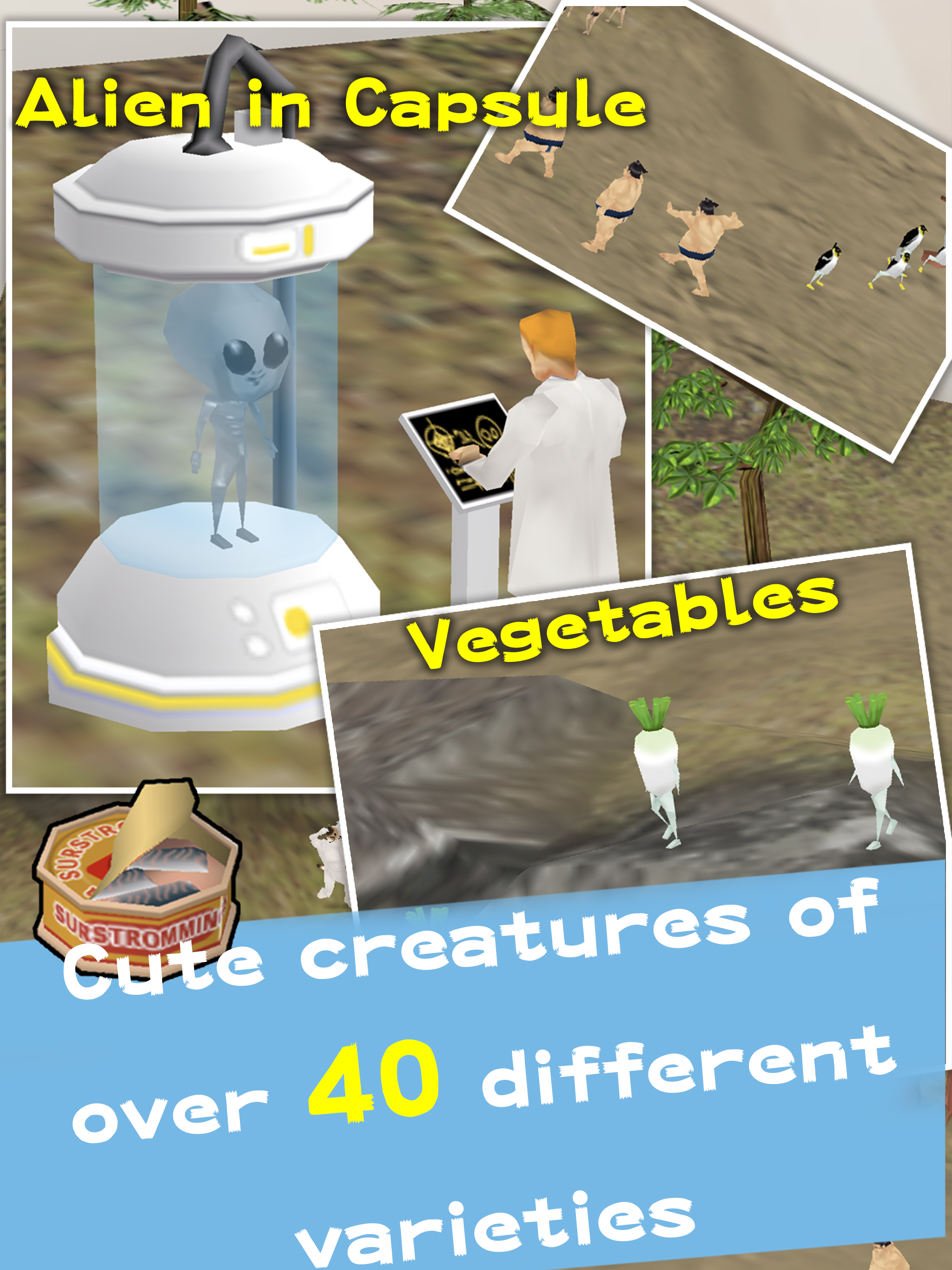 Weird Aquarium Game Screenshot