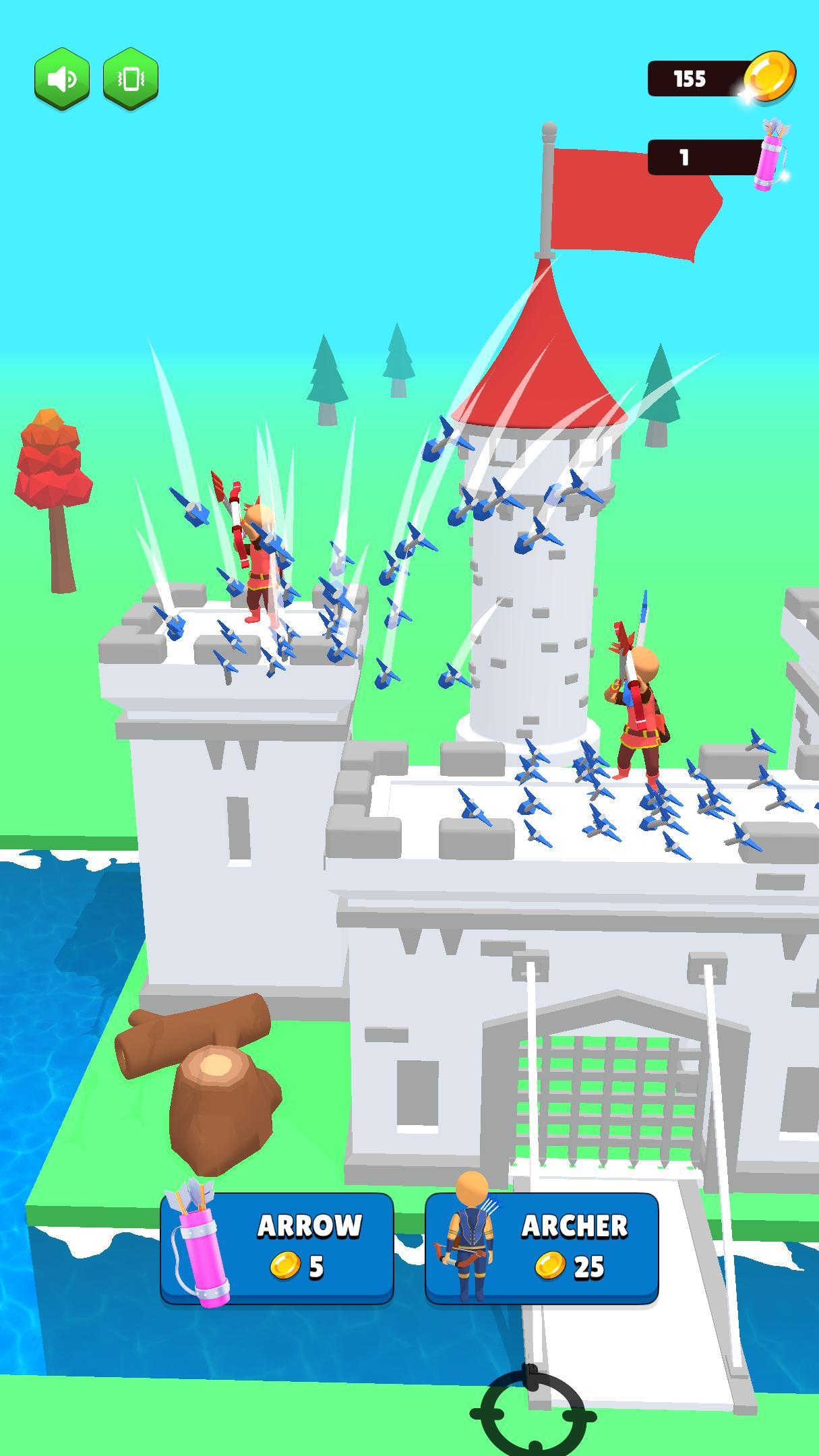 Archer War 3D Game Screenshot
