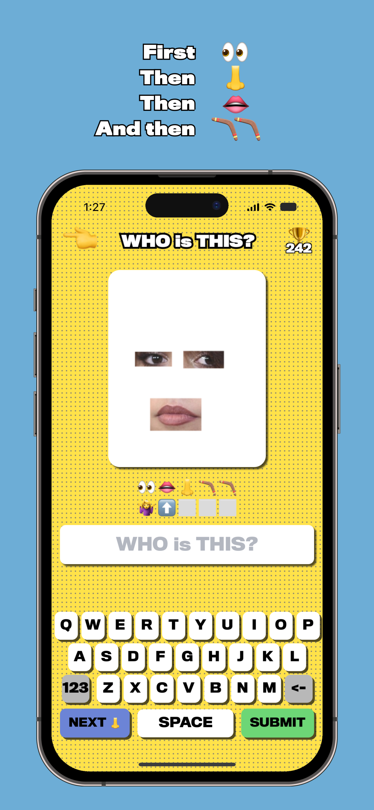 Скриншот игры whoisthis.app - WHO is THIS?