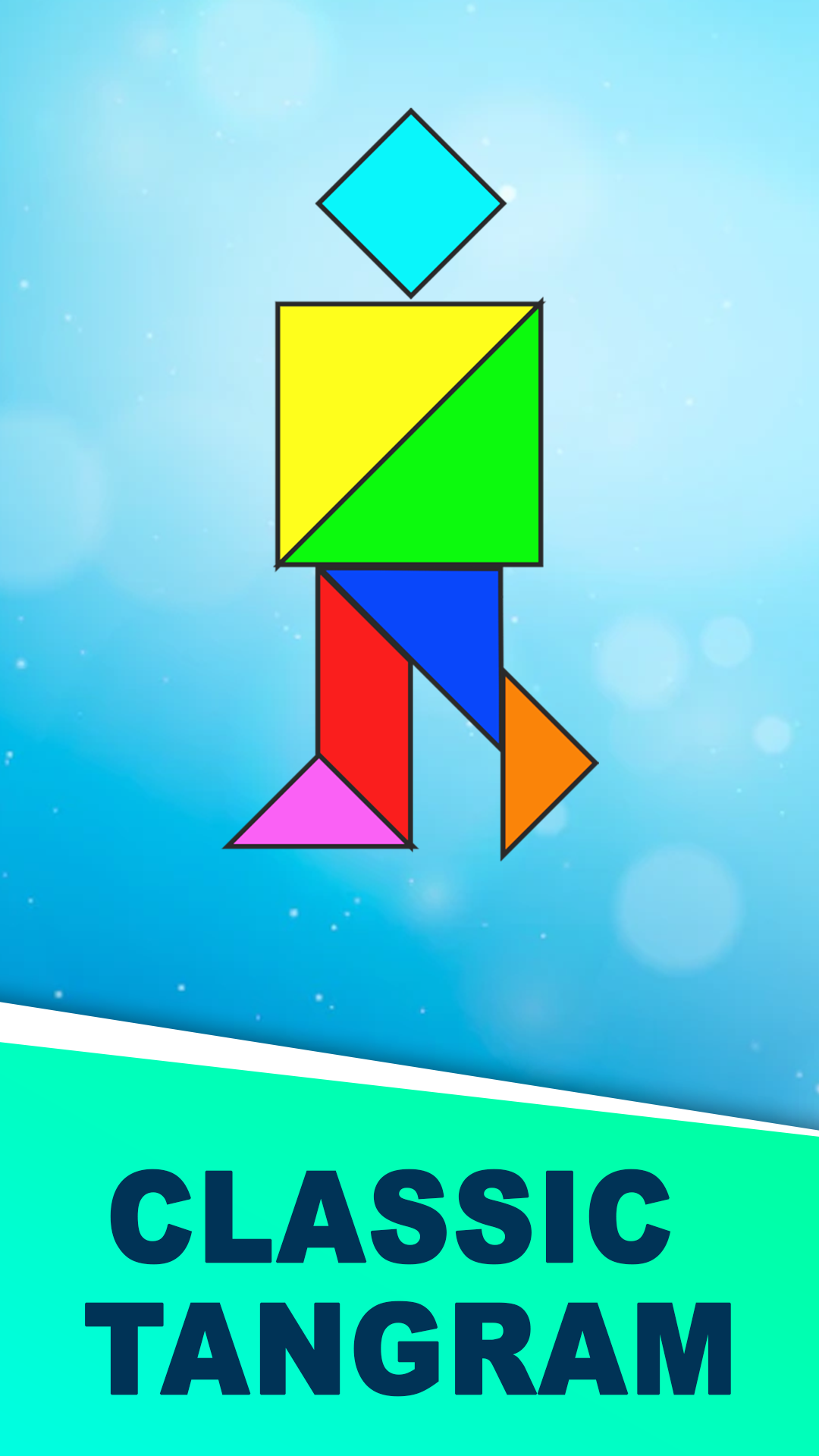 Tangram Puzzle 1000 Levels Game Screenshot