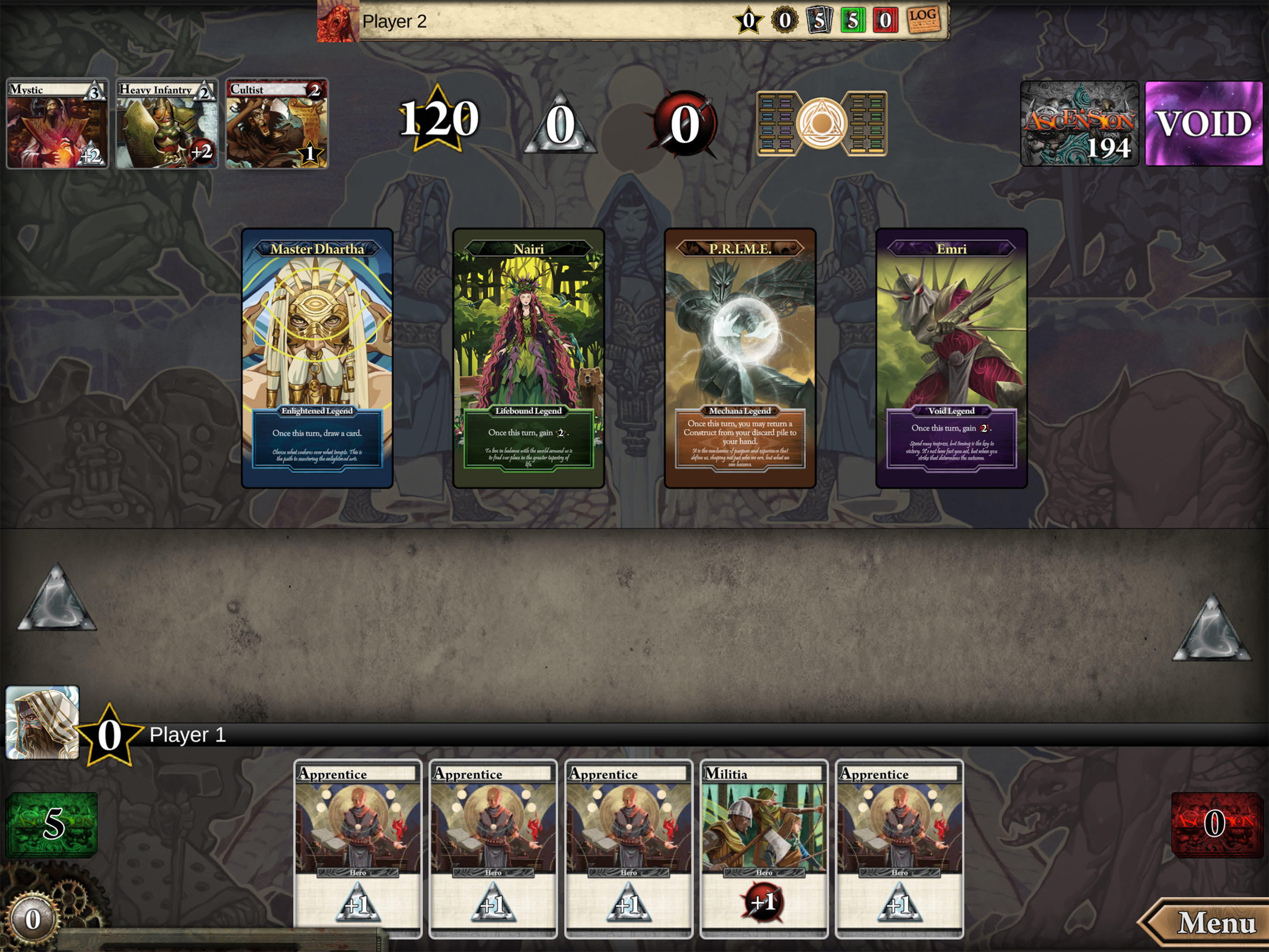 Captura de Tela do Jogo Ascension: Deckbuilding Game