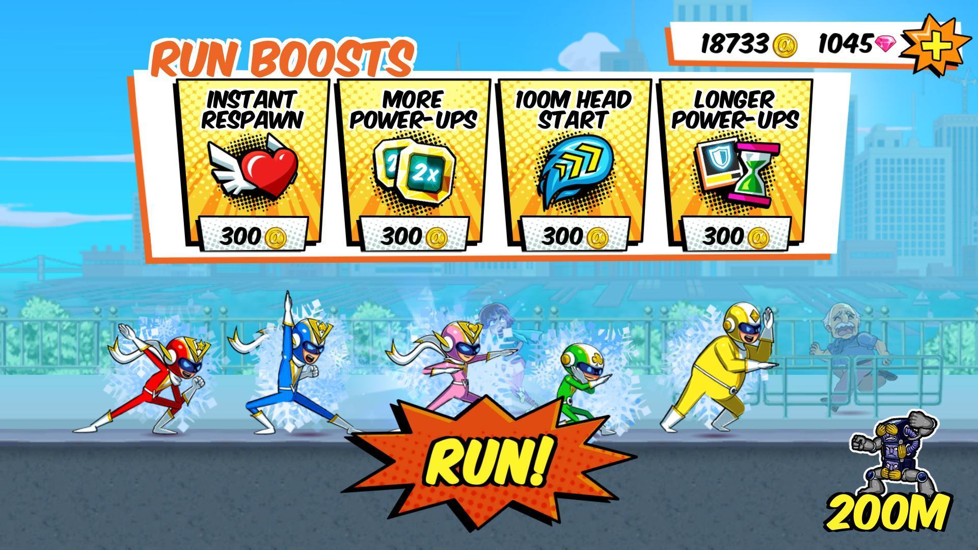 Run Run Super V 게임 스크린샷