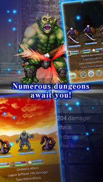 RPG Astral Frontier with Ads ภาพหน้าจอเกม