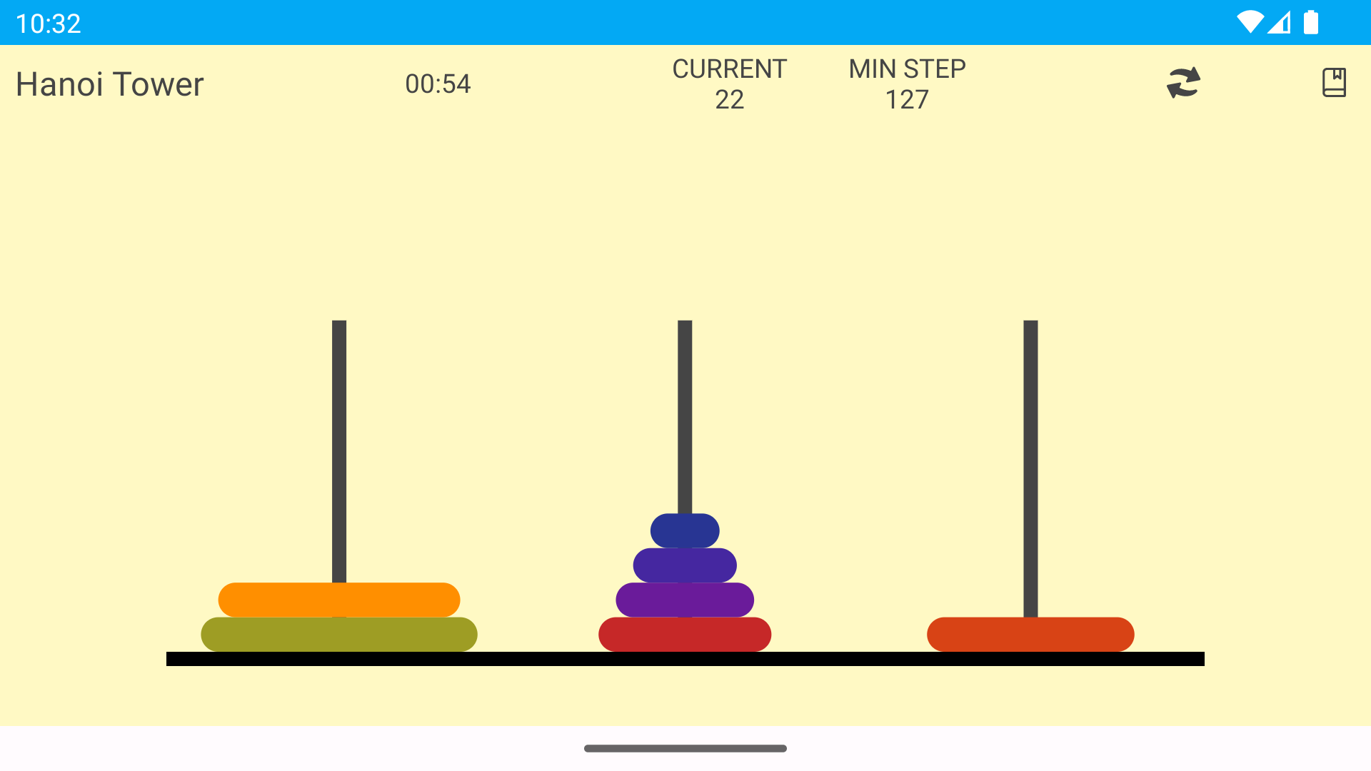 Hanoi Tower screenshot game