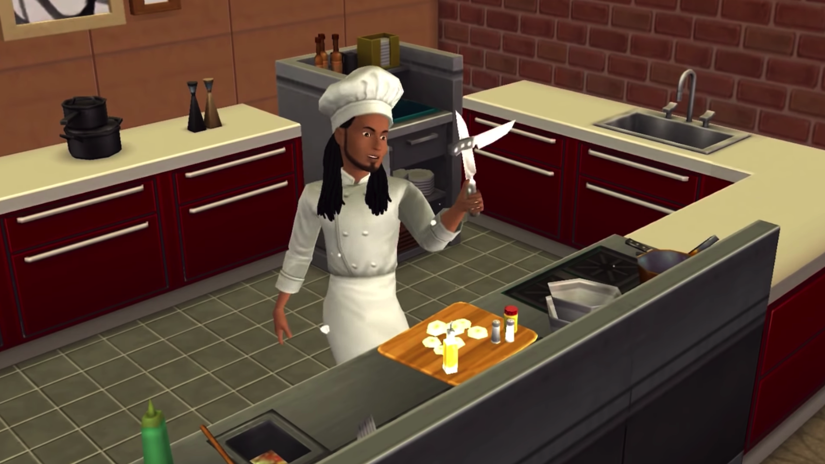 Captura de Tela do Vídeo de The Sims™ Mobile