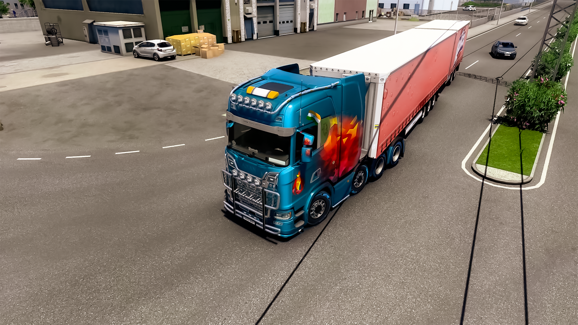 Screenshot 13 of Euro Truck Simulator Games 3D 