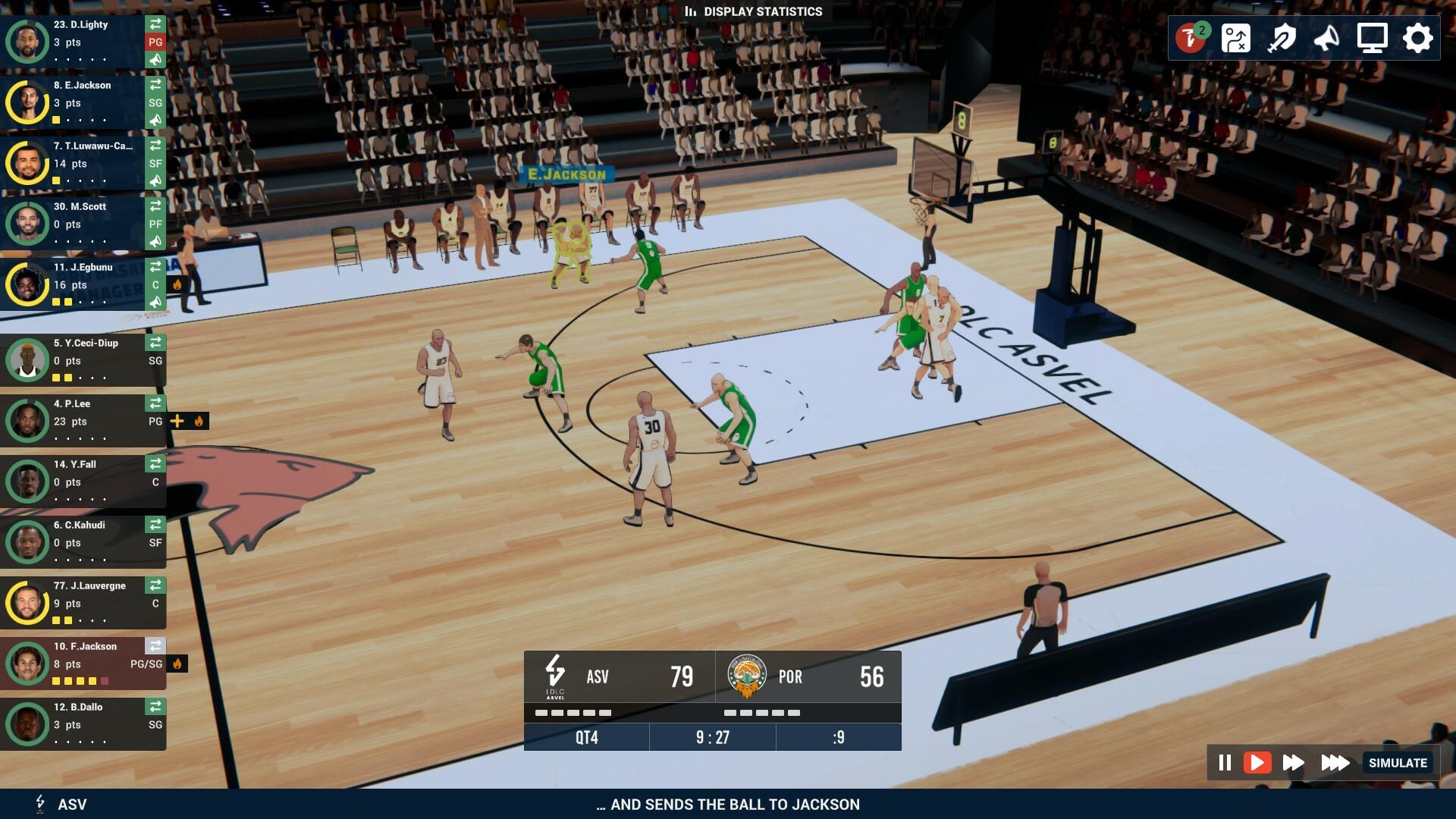 Screenshot of Pro Basketball Manager 2024