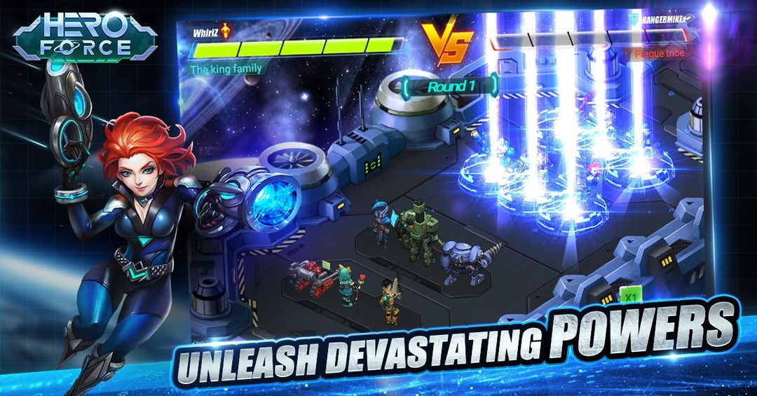 Hero Force: Galaxy War screenshot game