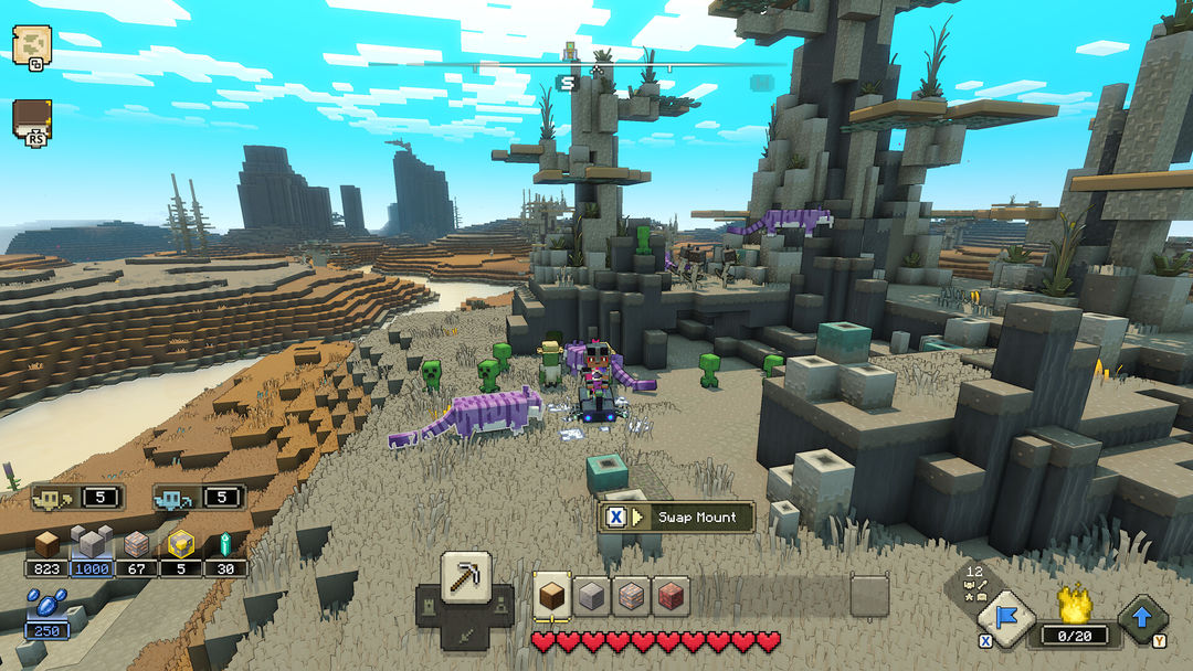 Screenshot of Minecraft Legends