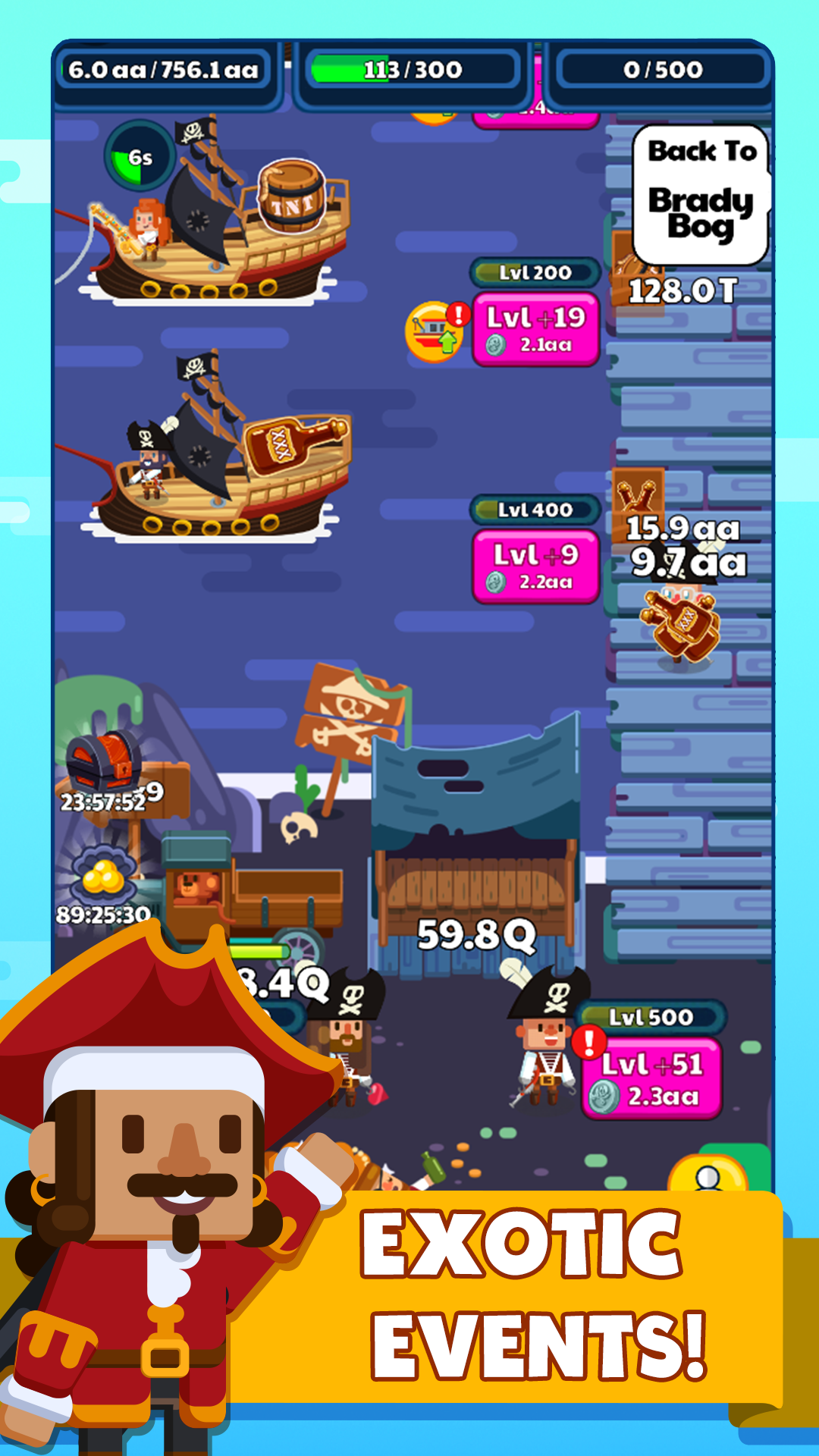 Idle Fishing Story ゲームのスクリーンショット