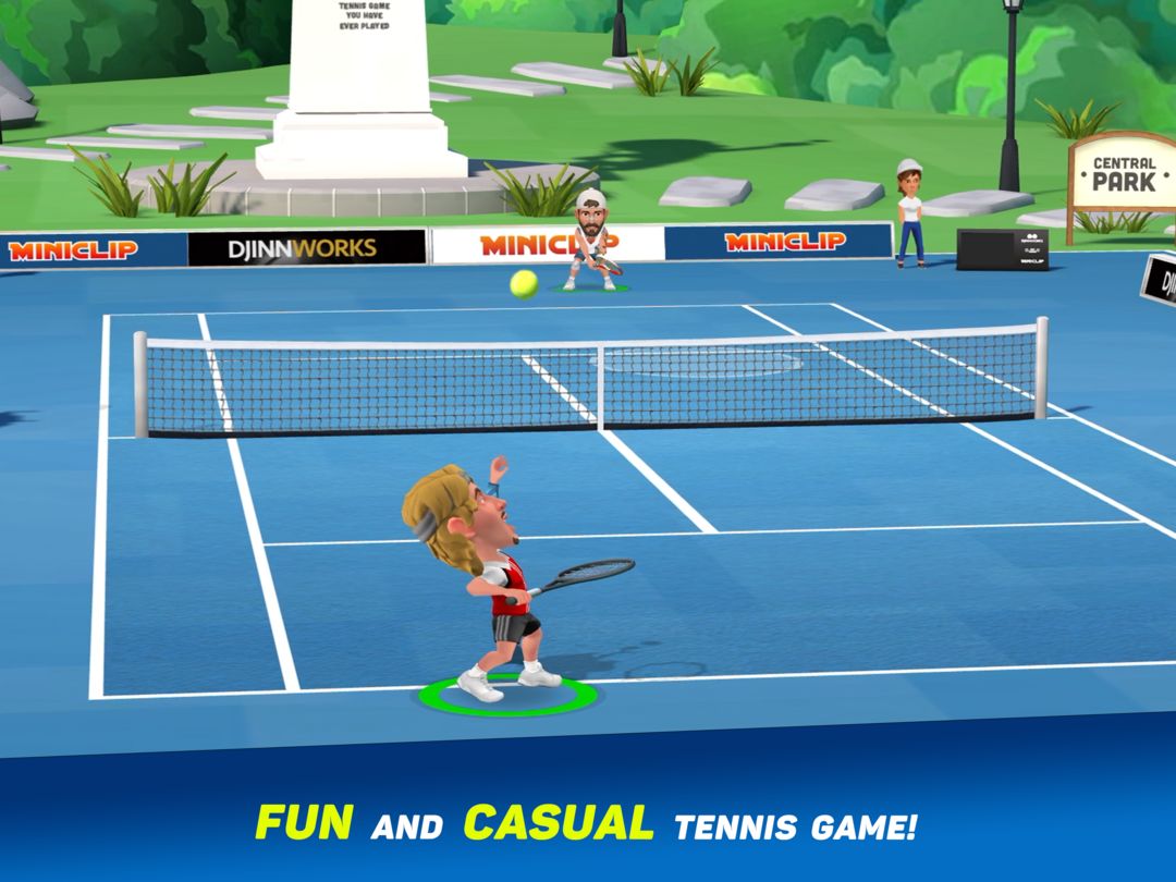 Mini Tennis: Perfect Smash screenshot game
