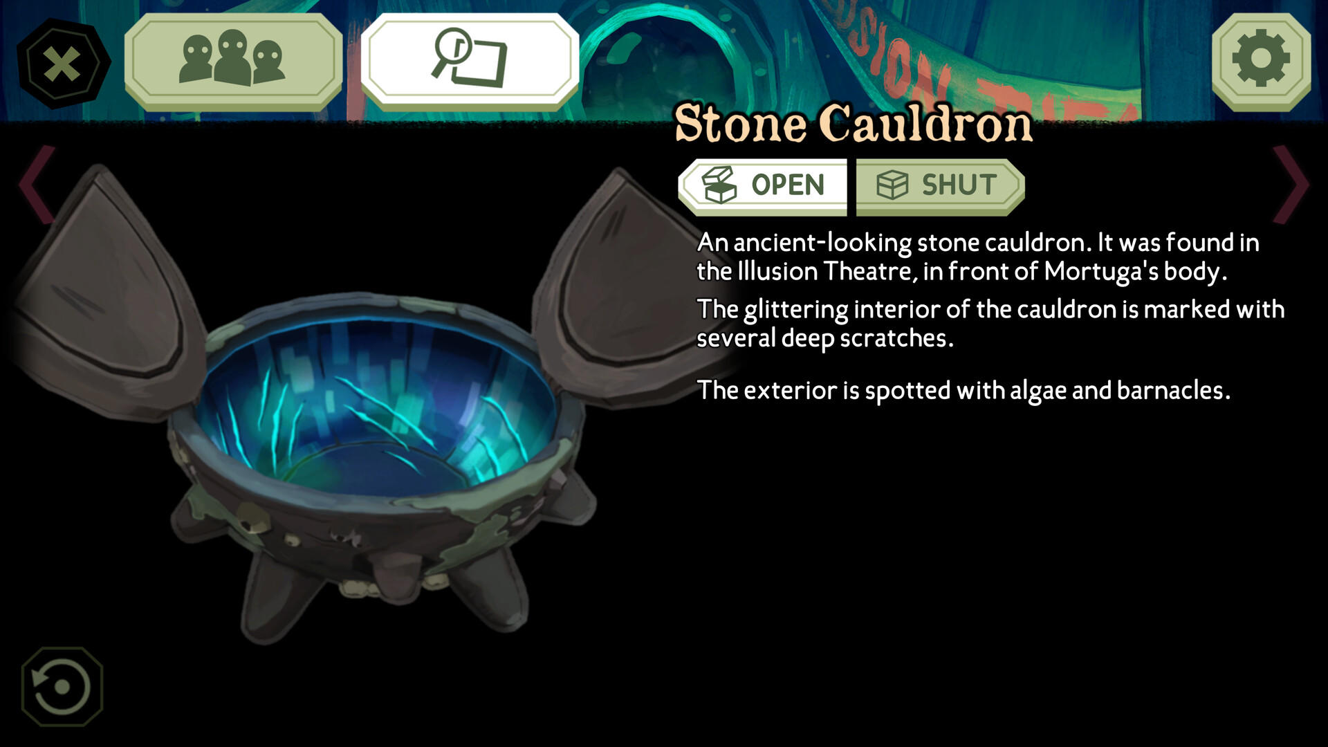The Mermaid Mask Game Screenshot