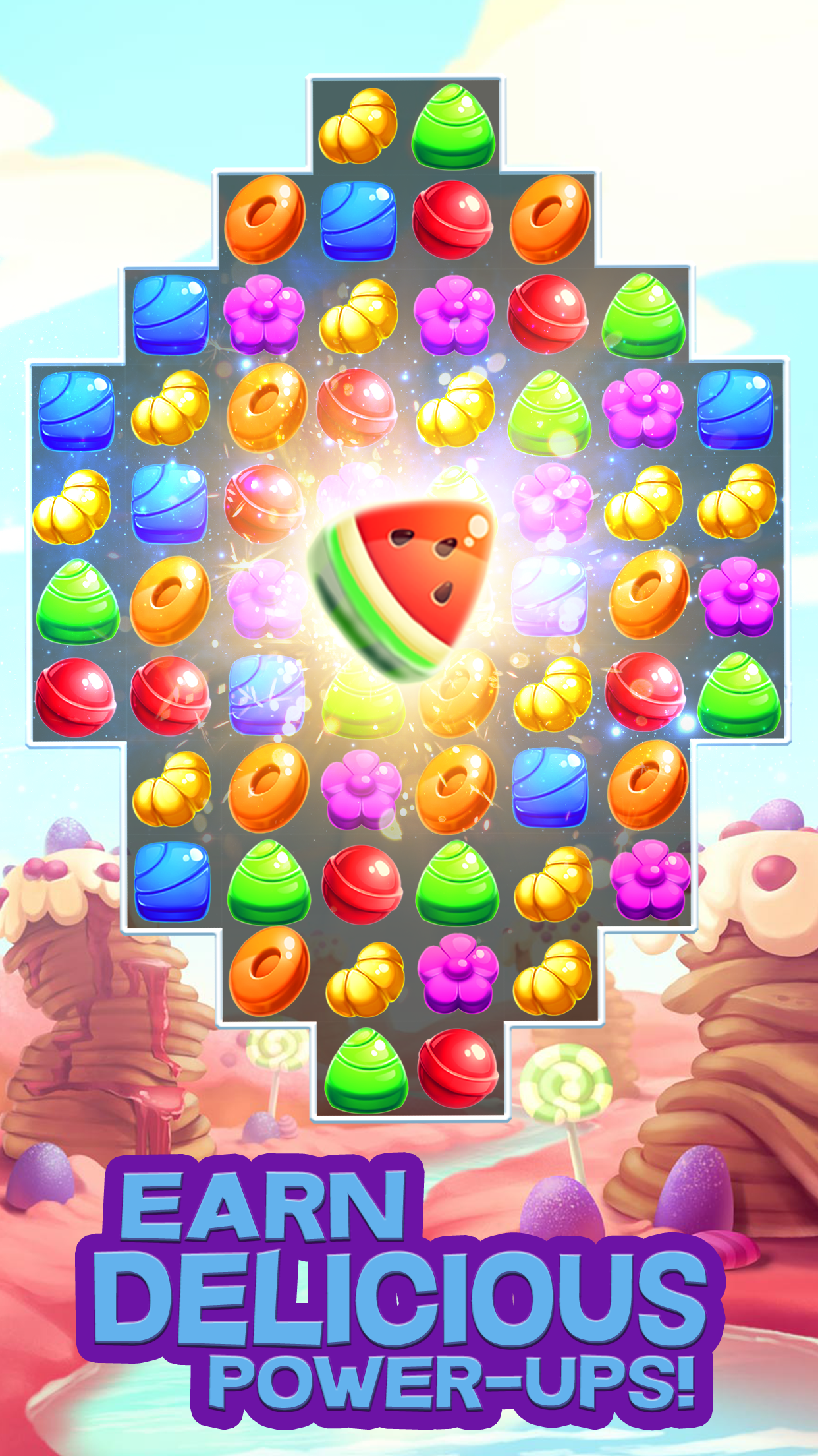 Candy Match Fever Game Screenshot