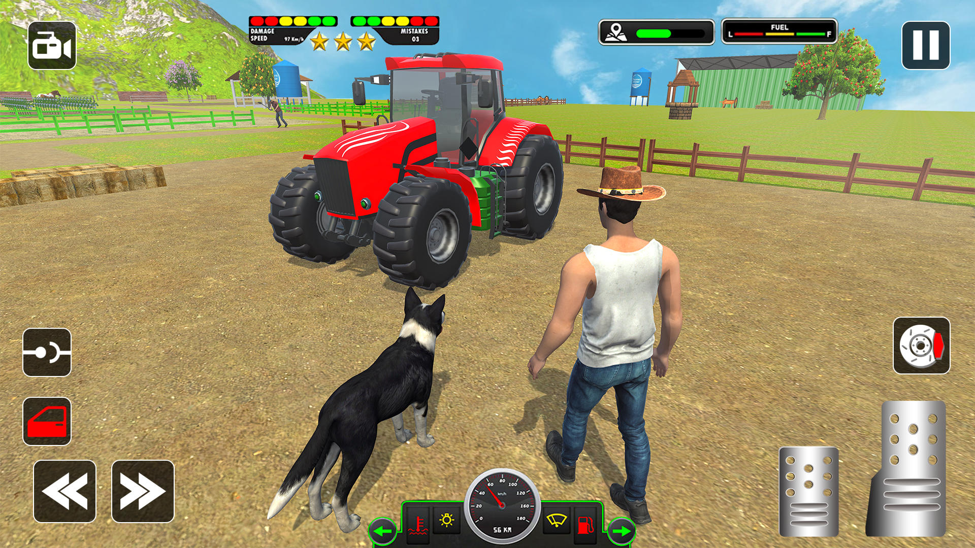 Tractor Farming: Tractor Games ภาพหน้าจอเกม