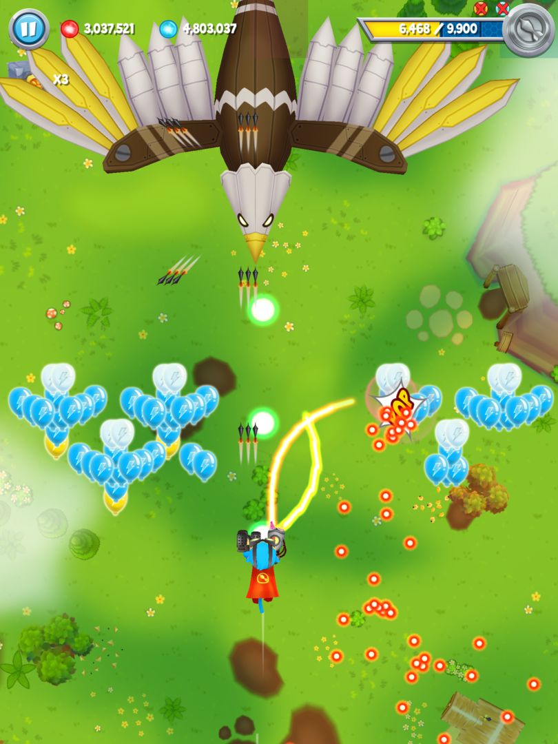Screenshot of Bloons Supermonkey 2