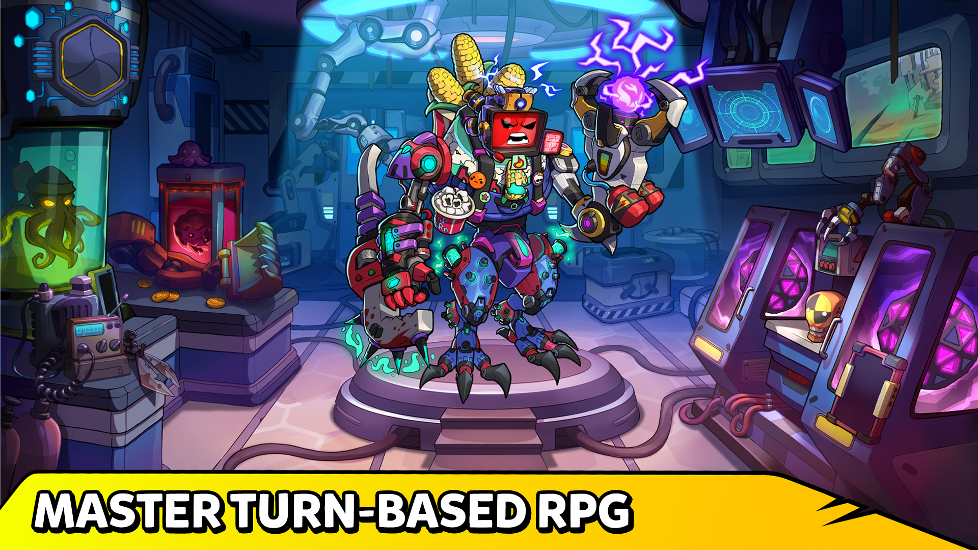 Junkineering: Robot Wars RPG Game Screenshot