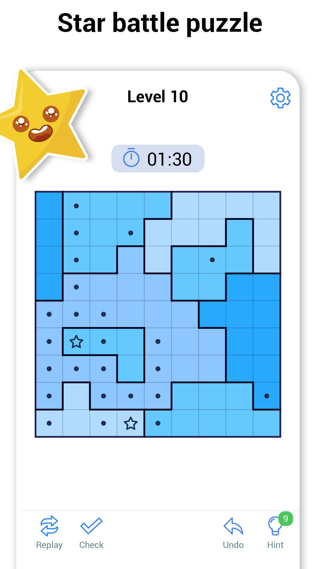 Cuplikan Layar Game Star Battles - Logic Puzzles