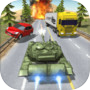 City Tank Traffic Driving