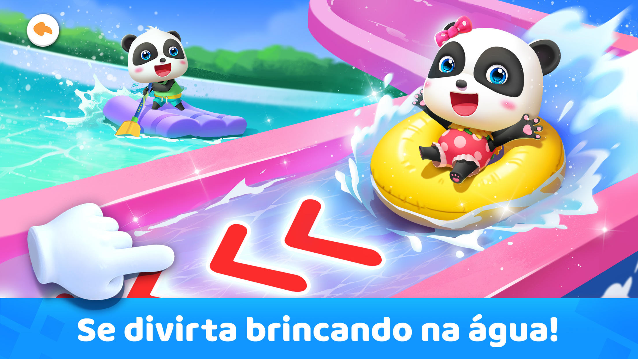 Captura de Tela do Jogo Festa Infantil do Bebê Panda