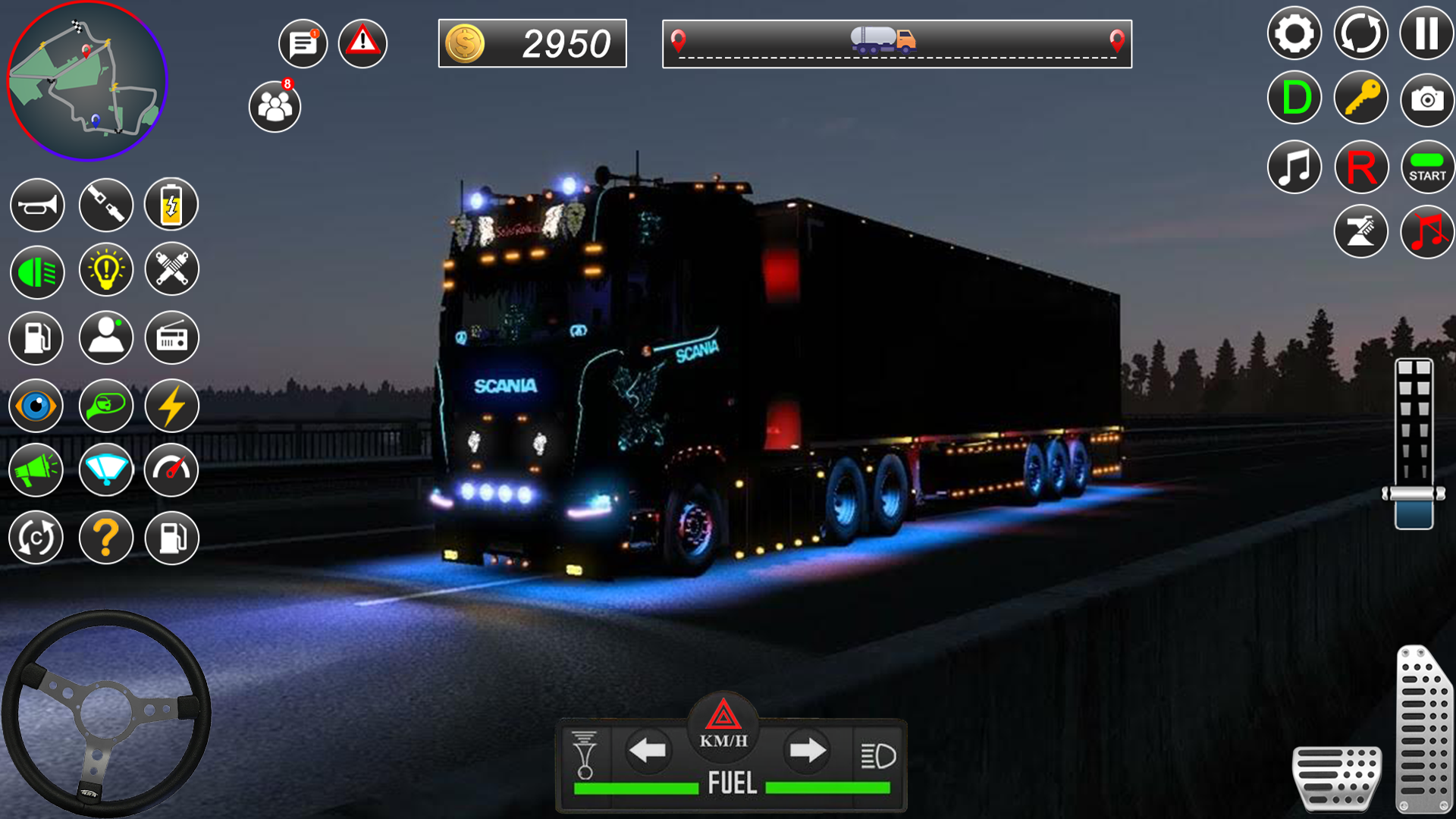 Screenshot of US Cargo Truck Simulator 3D