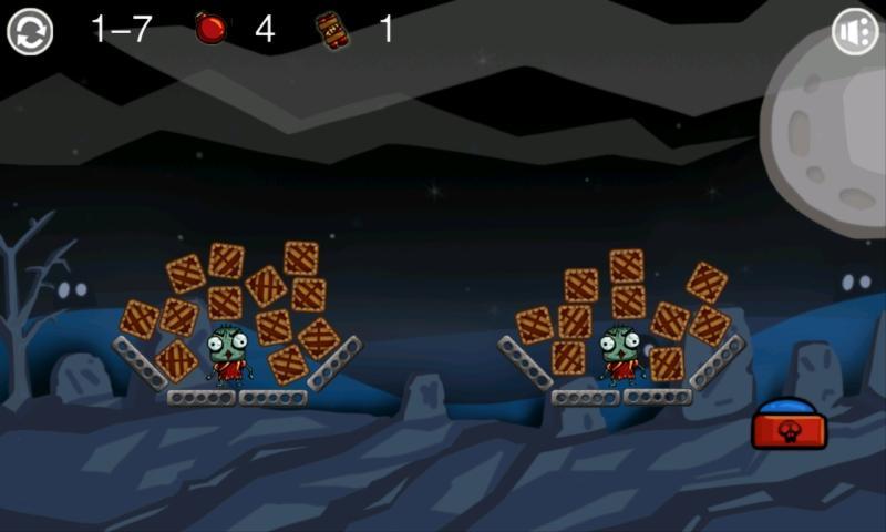 Screenshot of Zombie vs Bomber