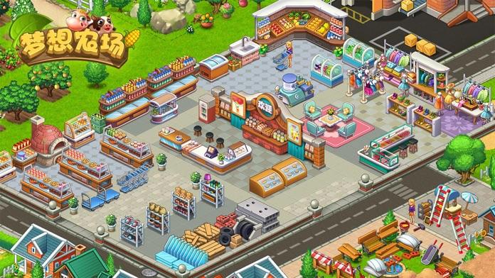 Screenshot 1 of Ферма мечты - управленческая игра-симулятор фермерского городка 