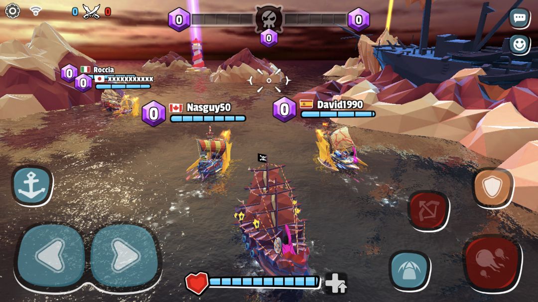 Screenshot of Pirate Code - PVP Sea Battles
