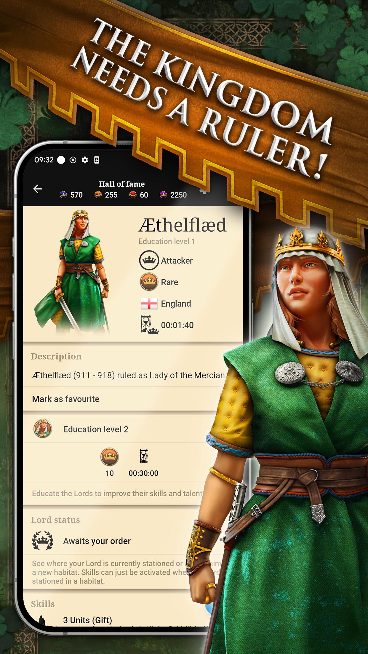 Lords & Knights - Medieval MMO Game Screenshot