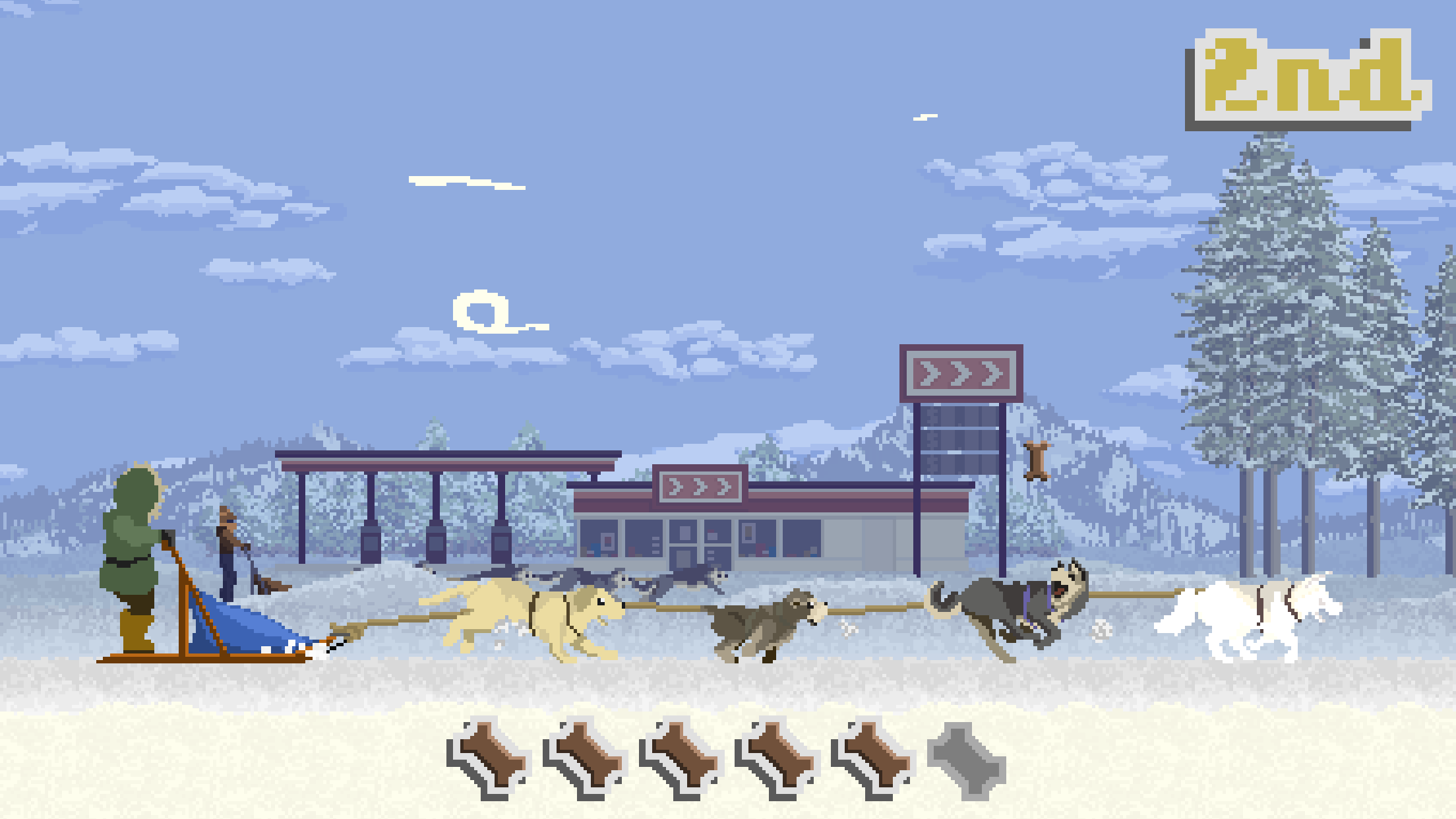 Ảnh chụp màn hình Dog Sled Saga