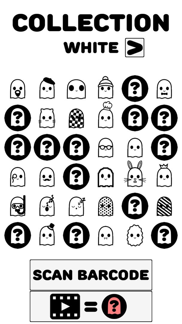 Screenshot of Barcode Ghosts