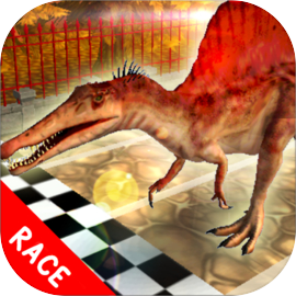Dino寵物賽車遊戲：Spinosaurus Run !!