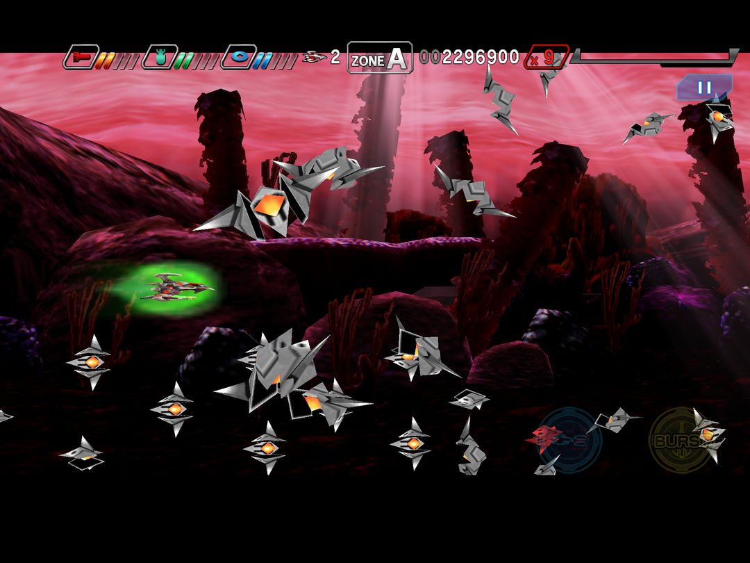 Dariusburst -SP- screenshot game