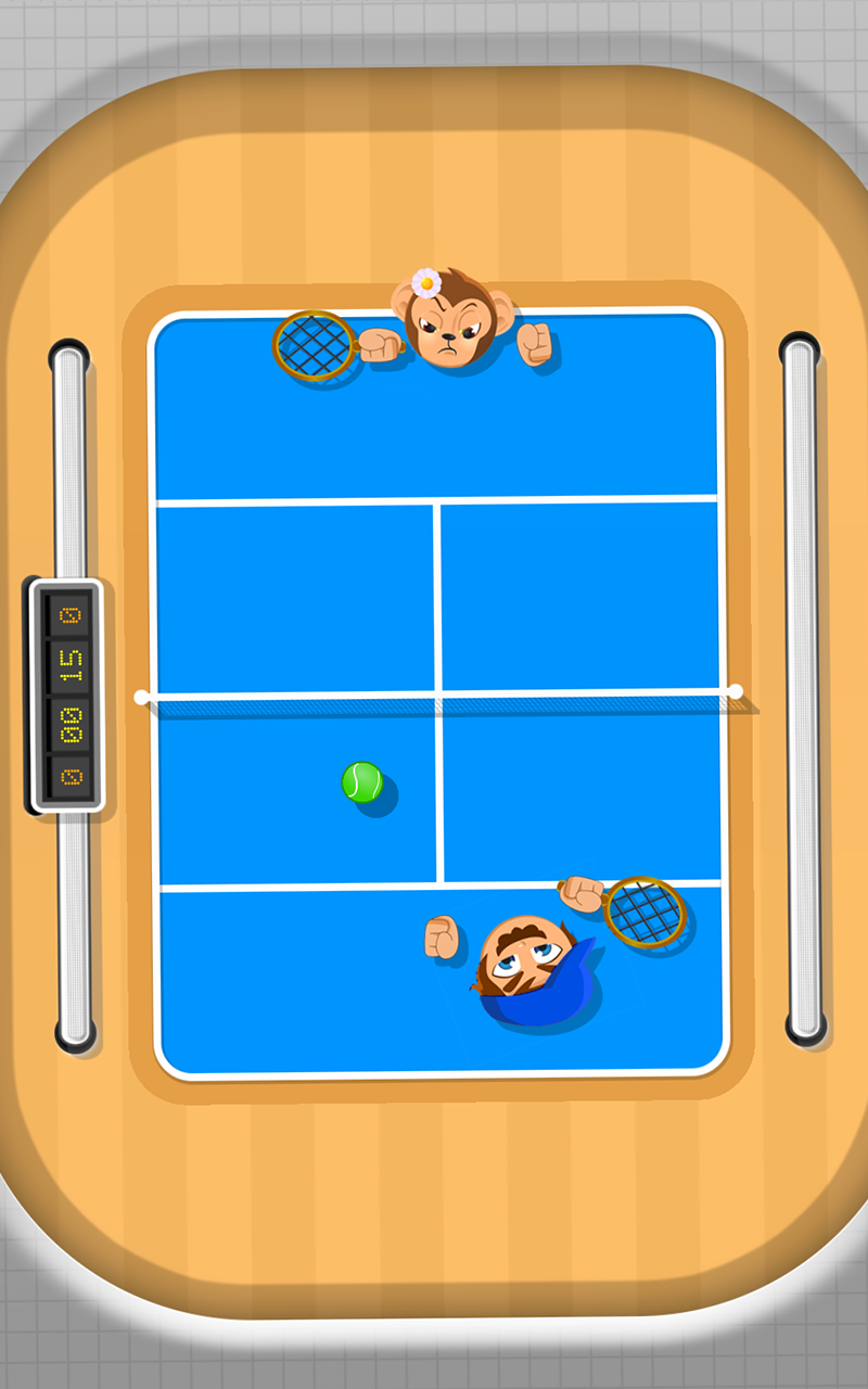 Captura de Tela do Jogo Bang Bang Tennis Game