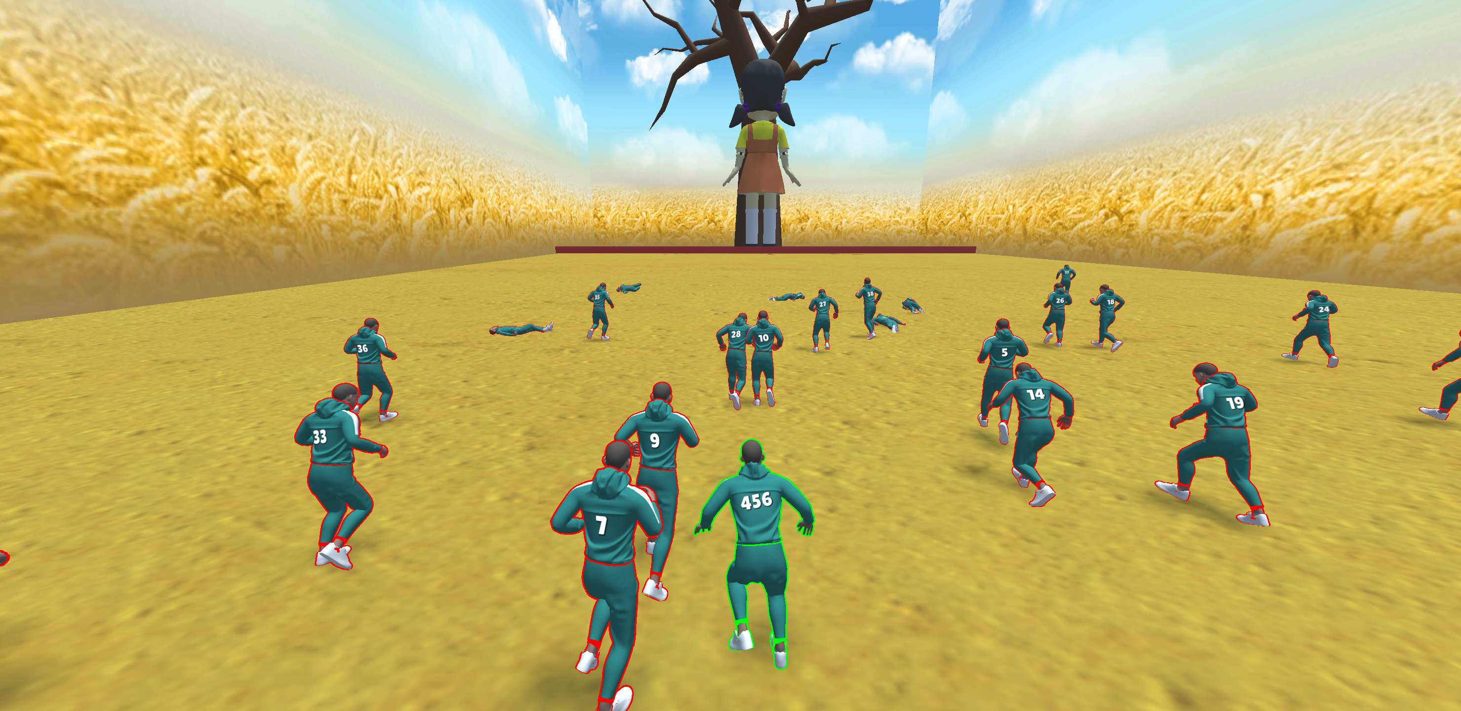 Squid Game 3D Game Screenshot