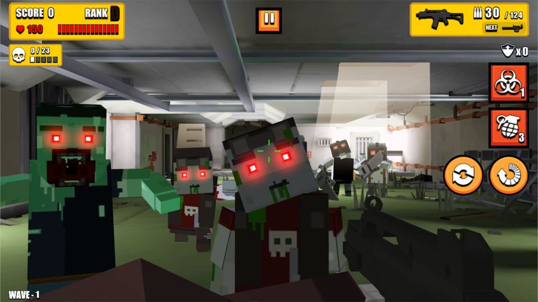 Screenshot of Pixel Zombie Hunter