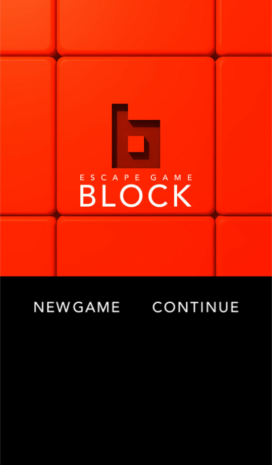 Escape Game "Block" Game Screenshot